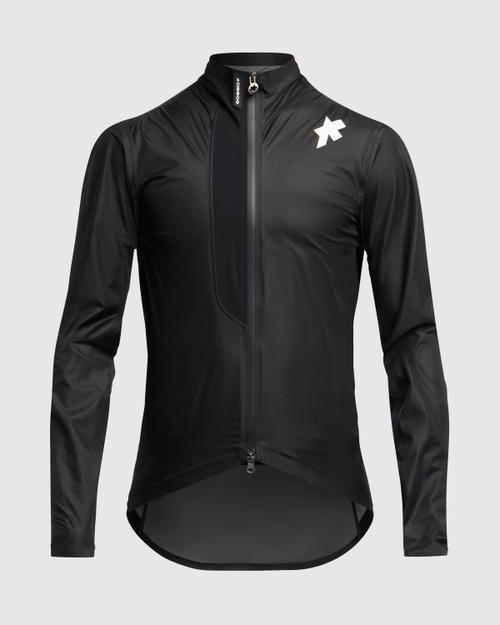 Rogelli Core Mackintosh - Giacca Antipioggia Da Ciclismo Uomo, Nero, Idrorepellente E Antivento