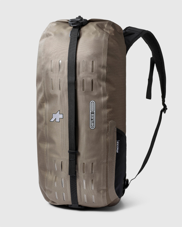ASSOS x ORTLIEB Atrack Backpack 25L, Dark Sand » ASSOS Of Switzerland