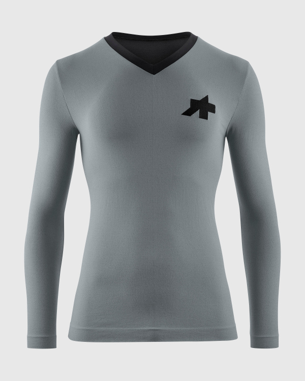 TACTICA LS Tech T-Shirt T5, Fanatic Silver » ASSOS Of Switzerland
