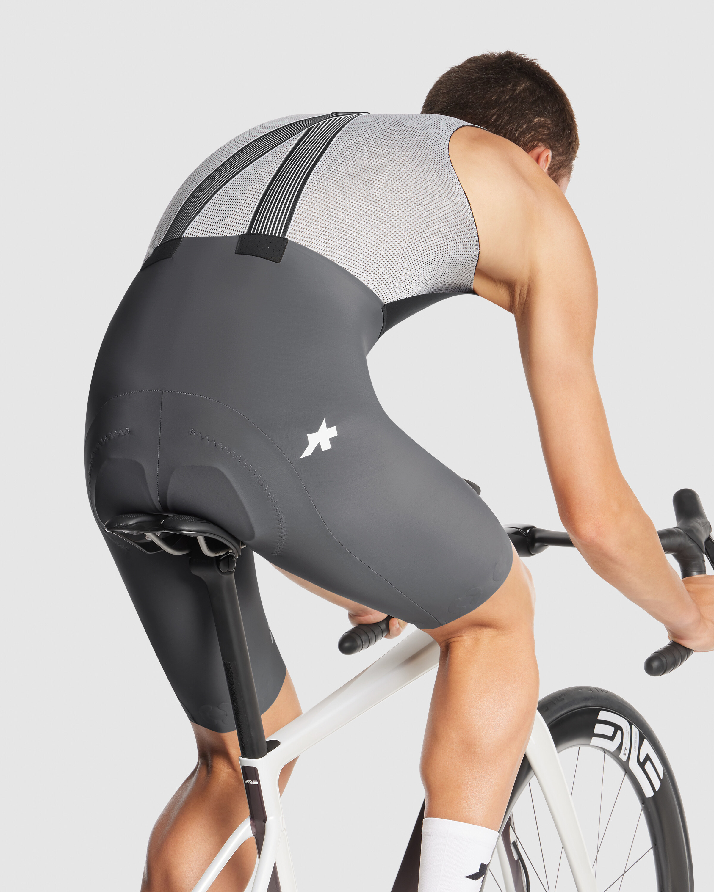EQUIPE R Bib Shorts S11, Robust Grey » ASSOS Of Switzerland
