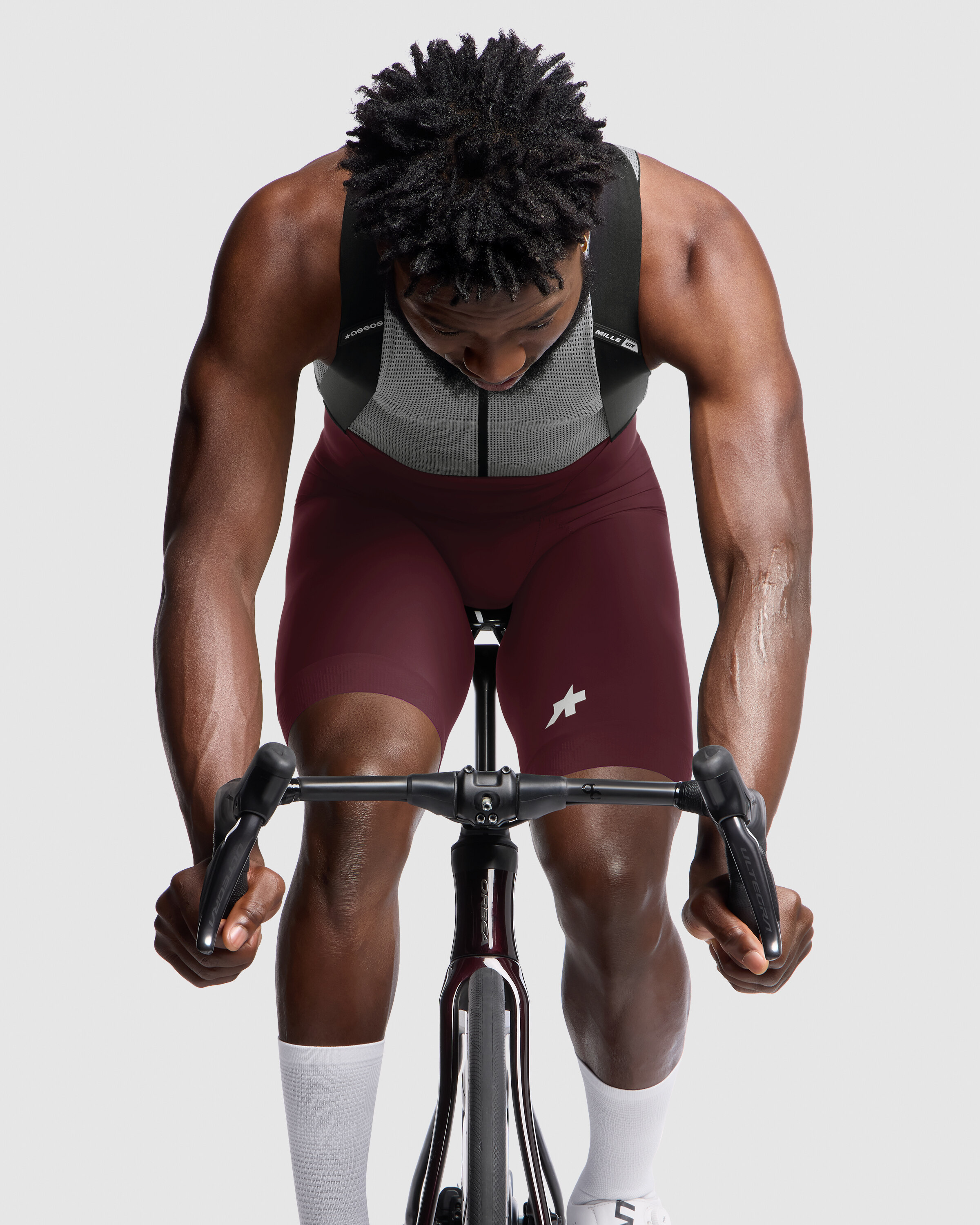 MILLE GT Bib Shorts S11, Burgundy Red » ASSOS Of Switzerland