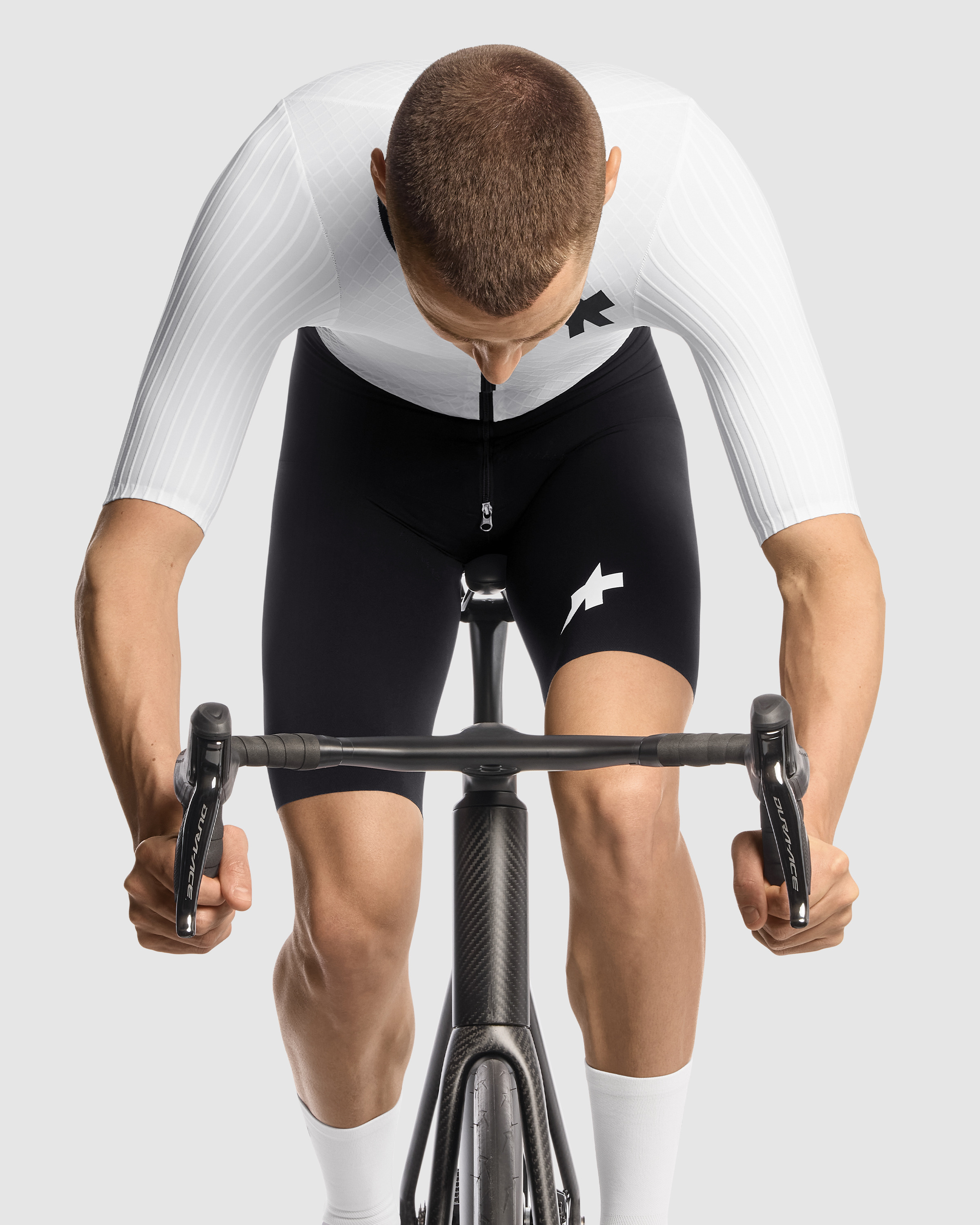 Equipe RSR BOLIDE Speedsuit S11, White Series » ASSOS Of Switzerland