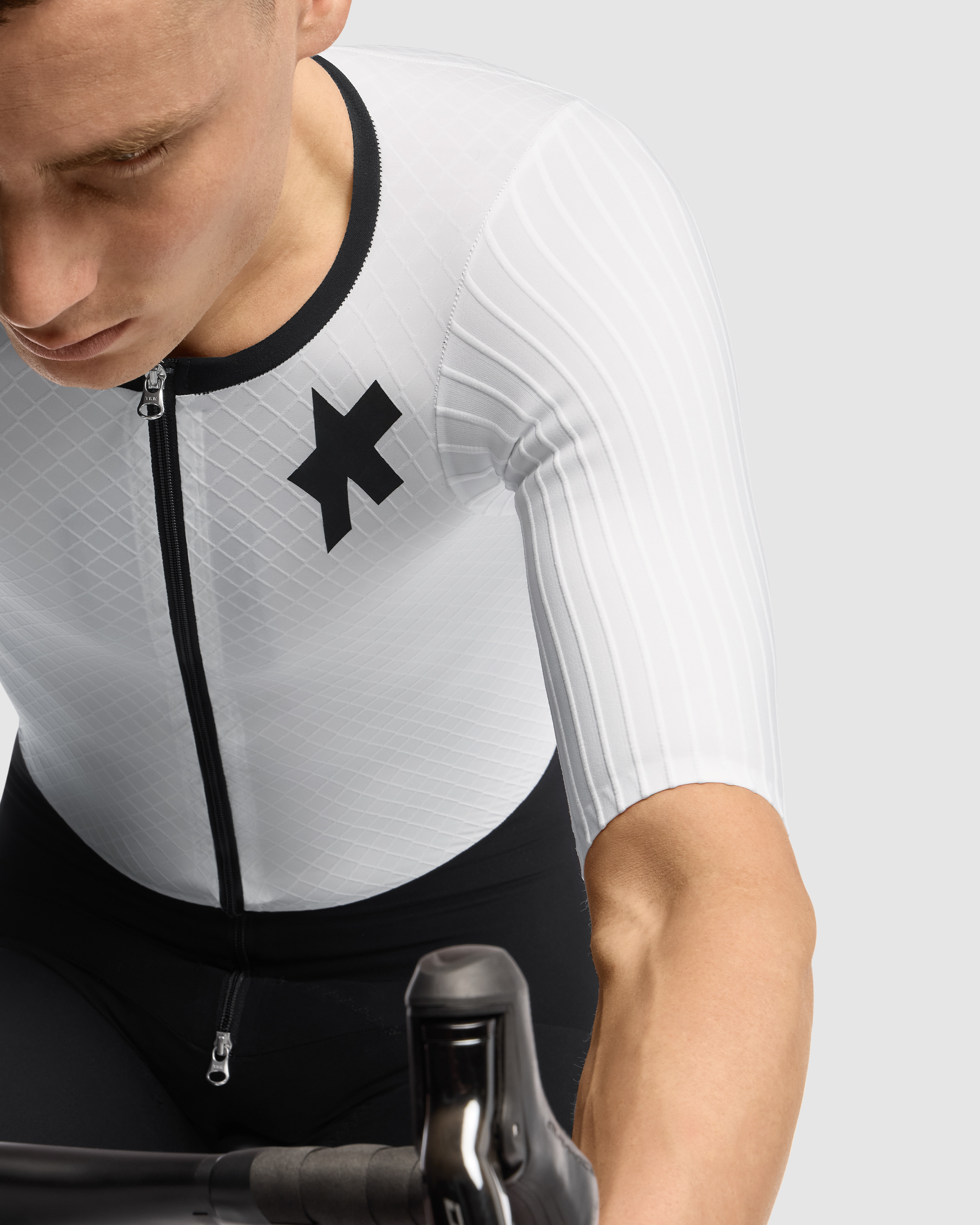 Equipe RSR BOLIDE Speedsuit S11, White Series » ASSOS Of Switzerland