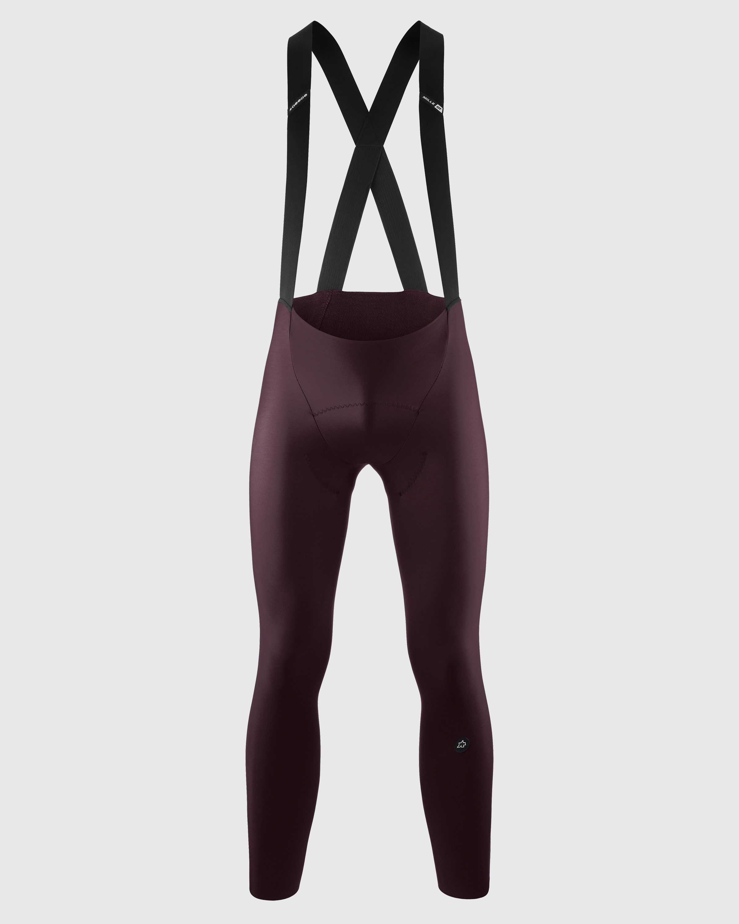 ASSOS MILLE GT Spring Fall Bib Lange broek S11, Mulberry Brown