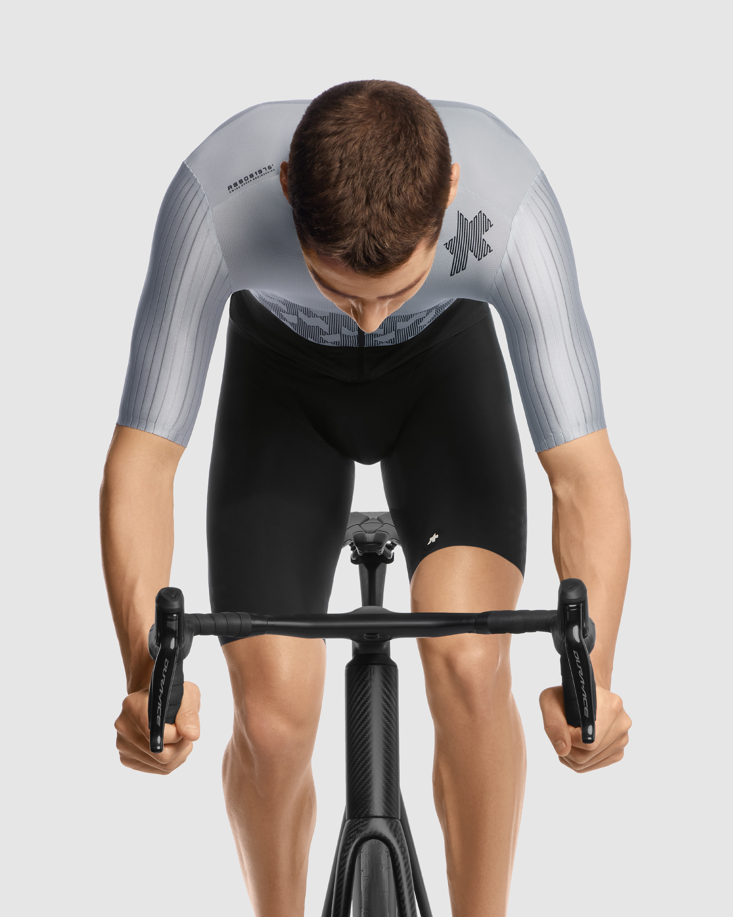 ウェア ASSOS EQUIPE RS SS JERSEY S11 silver XS Assos Equipe RS Short Sleeve Jersey S11 – RA Cycles