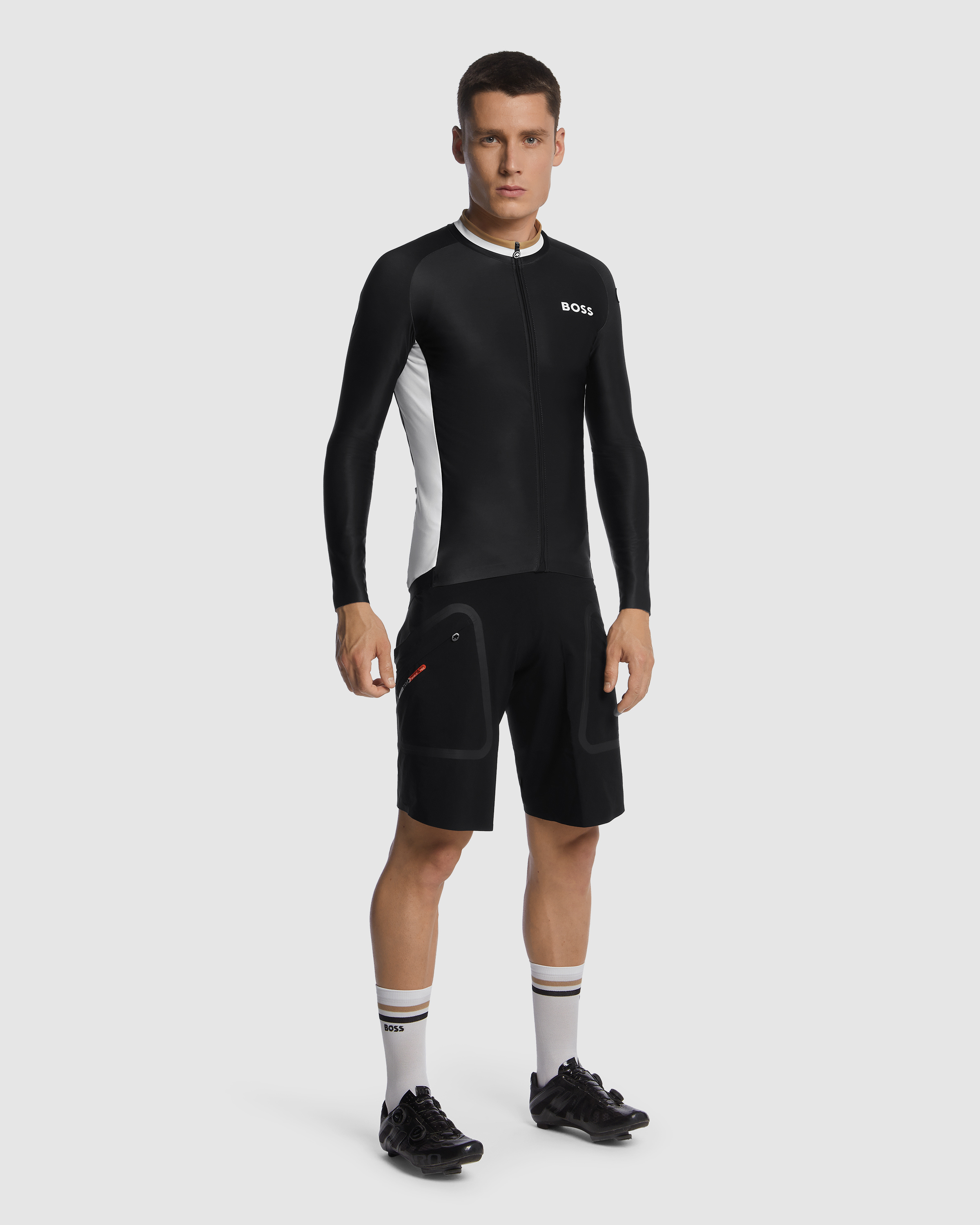 MILLE GT Spring Fall LS Jersey BOSS x ASSOS, blackSeries