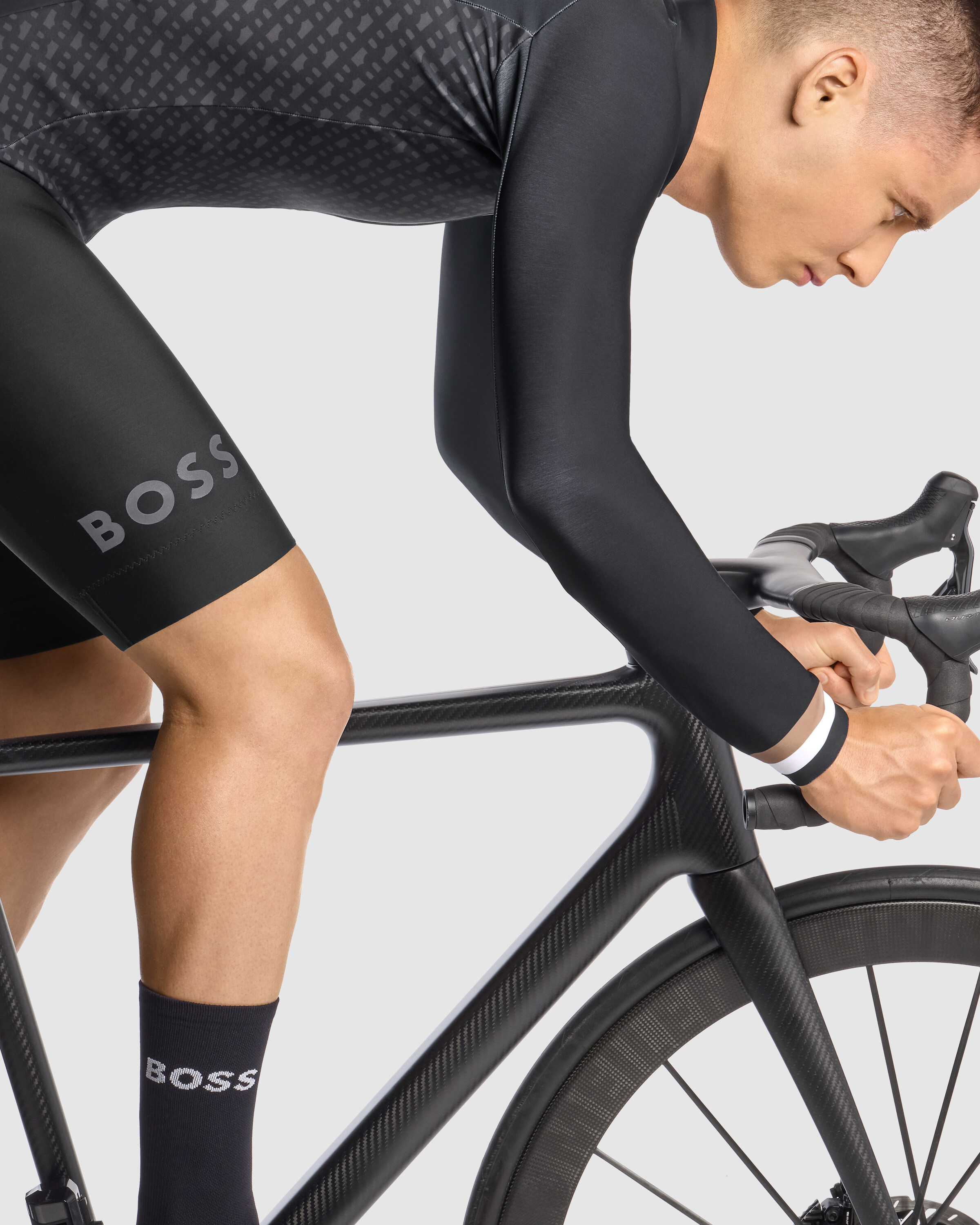 MILLE GT Spring Fall LS Jersey C2 BOSS x ASSOS, Black