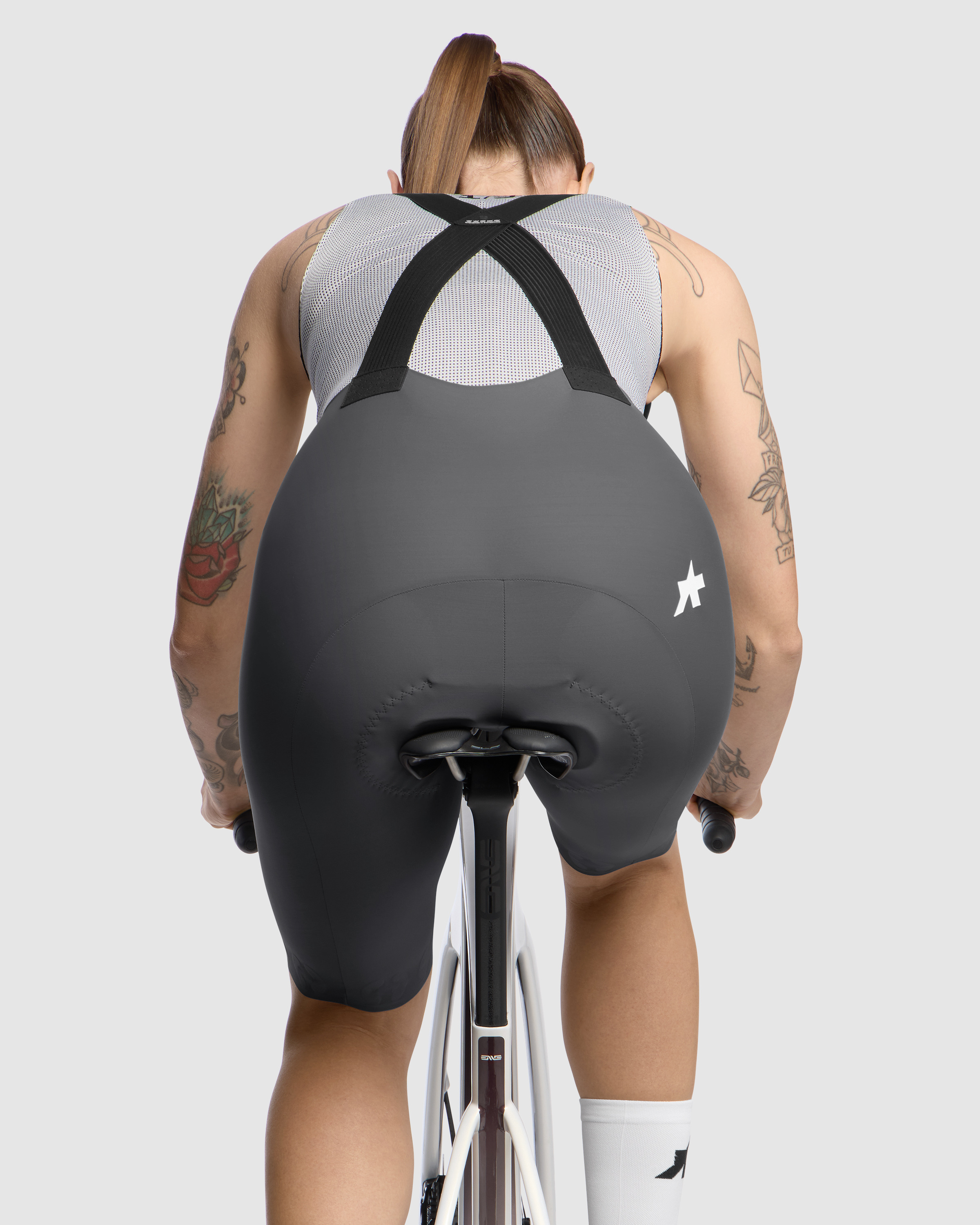 DYORA R Bib Shorts S11, Robust Grey » ASSOS Of Switzerland