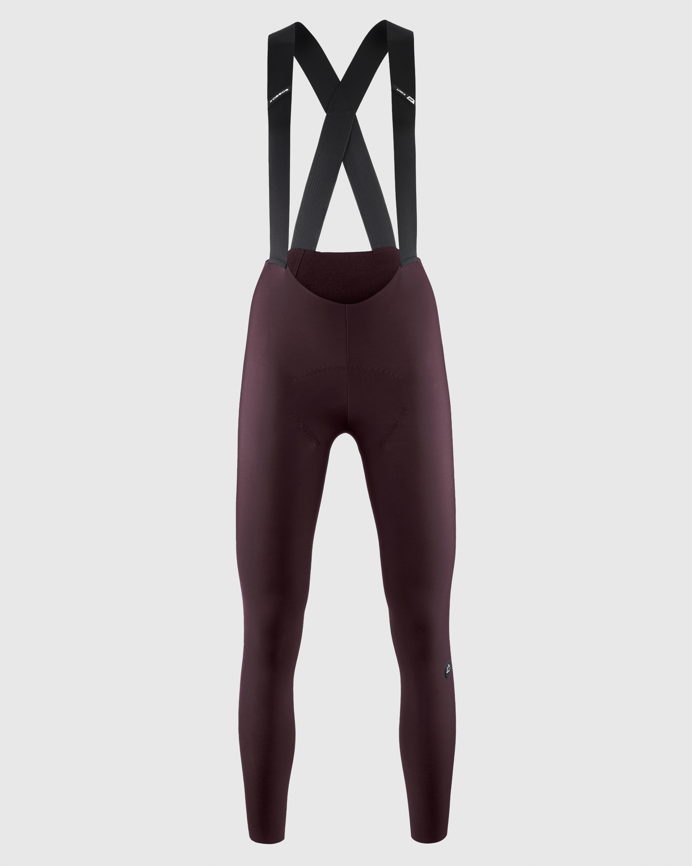 ASSOS UMA GT Spring Fall Bib Lange broek S11, Mulberry Brown