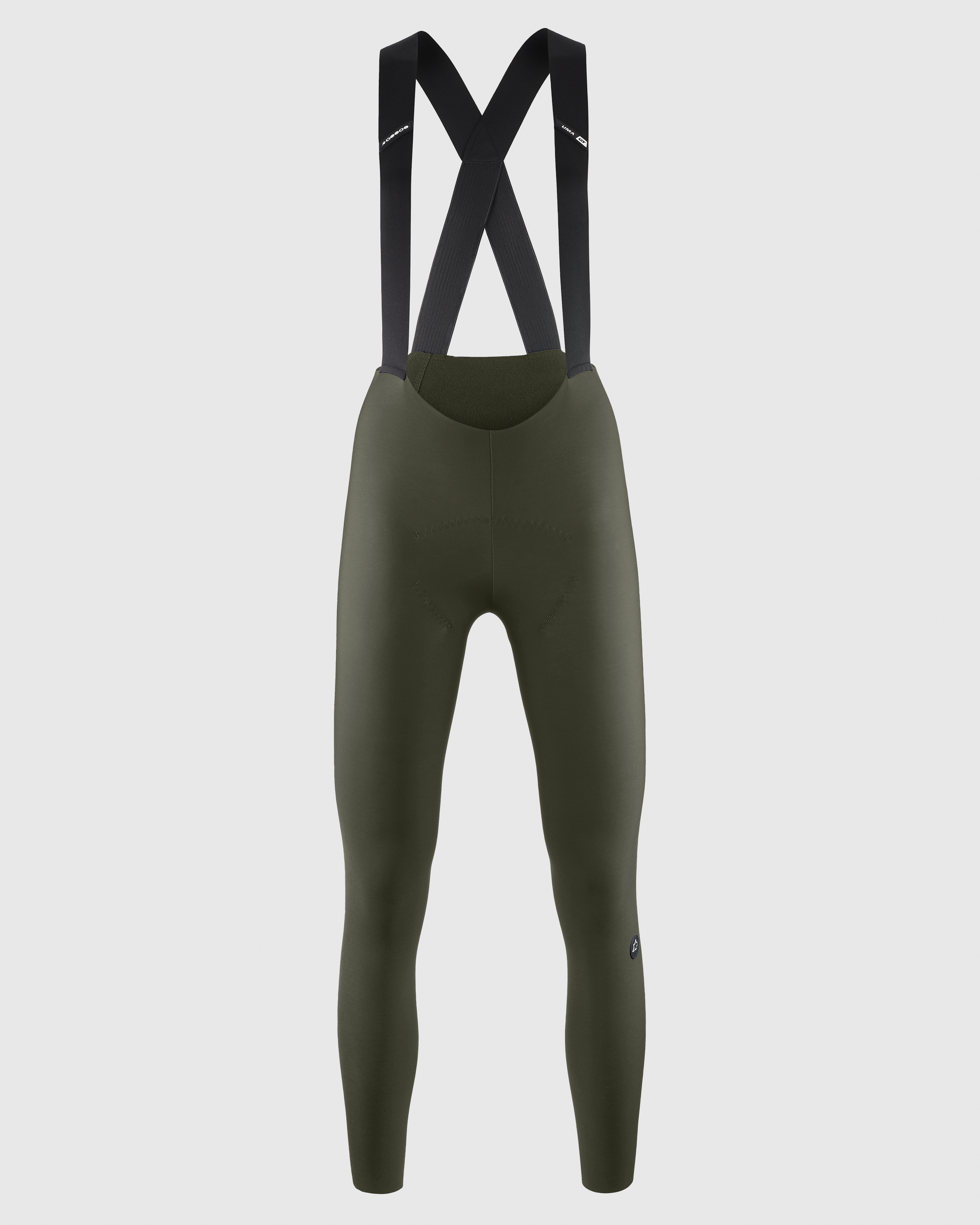 ASSOS UMA GT Spring Fall Bib Lange broek S11, Deep Green