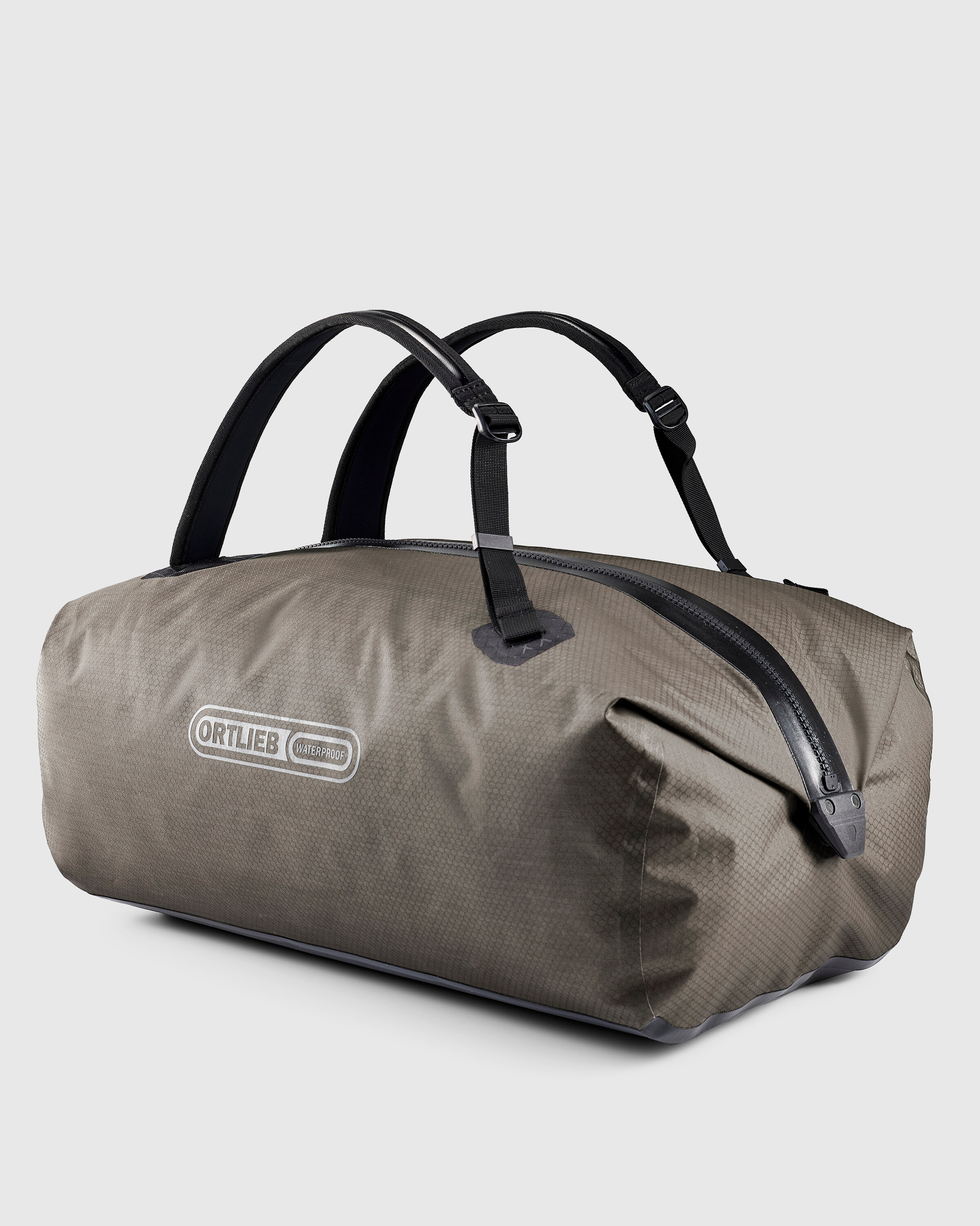 ASSOS x ORTLIEB Duffle Bag 60L, Dark Sand » ASSOS Of Switzerland
