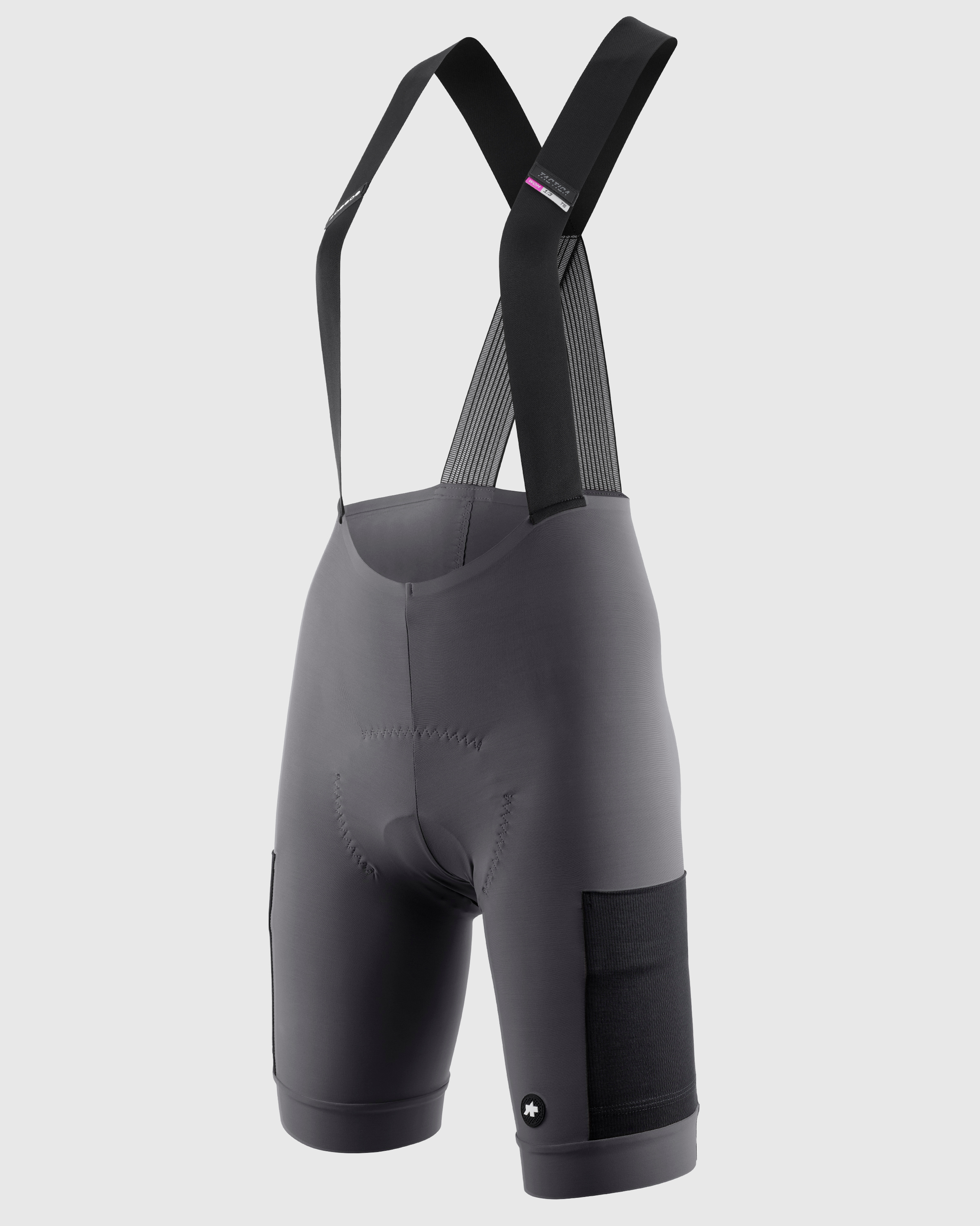 TACTICA Kieskäfer women's gravel Bib Shorts T5, Robust Grey