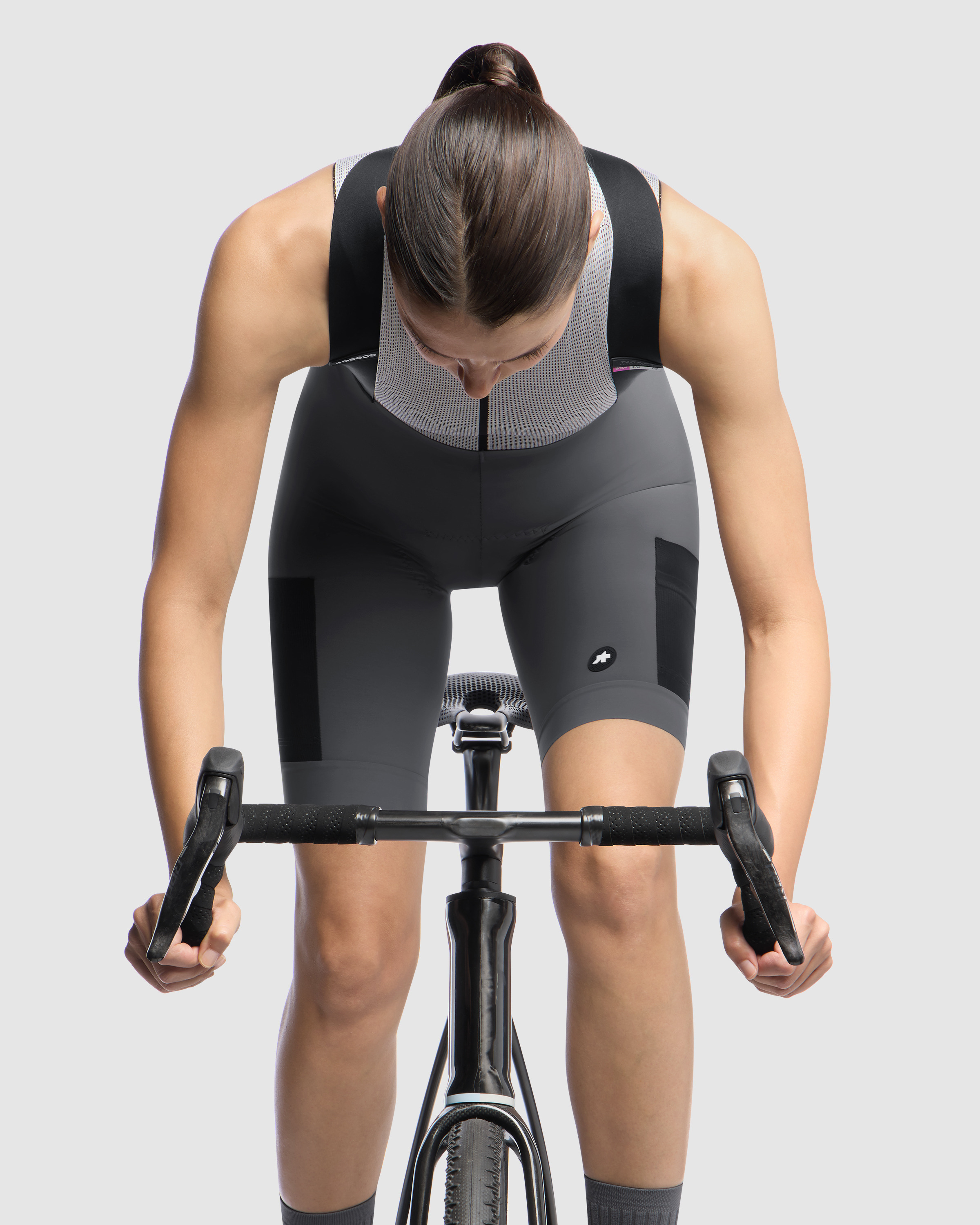 TACTICA Kieskäfer women's gravel Bib Shorts T5, Robust Grey