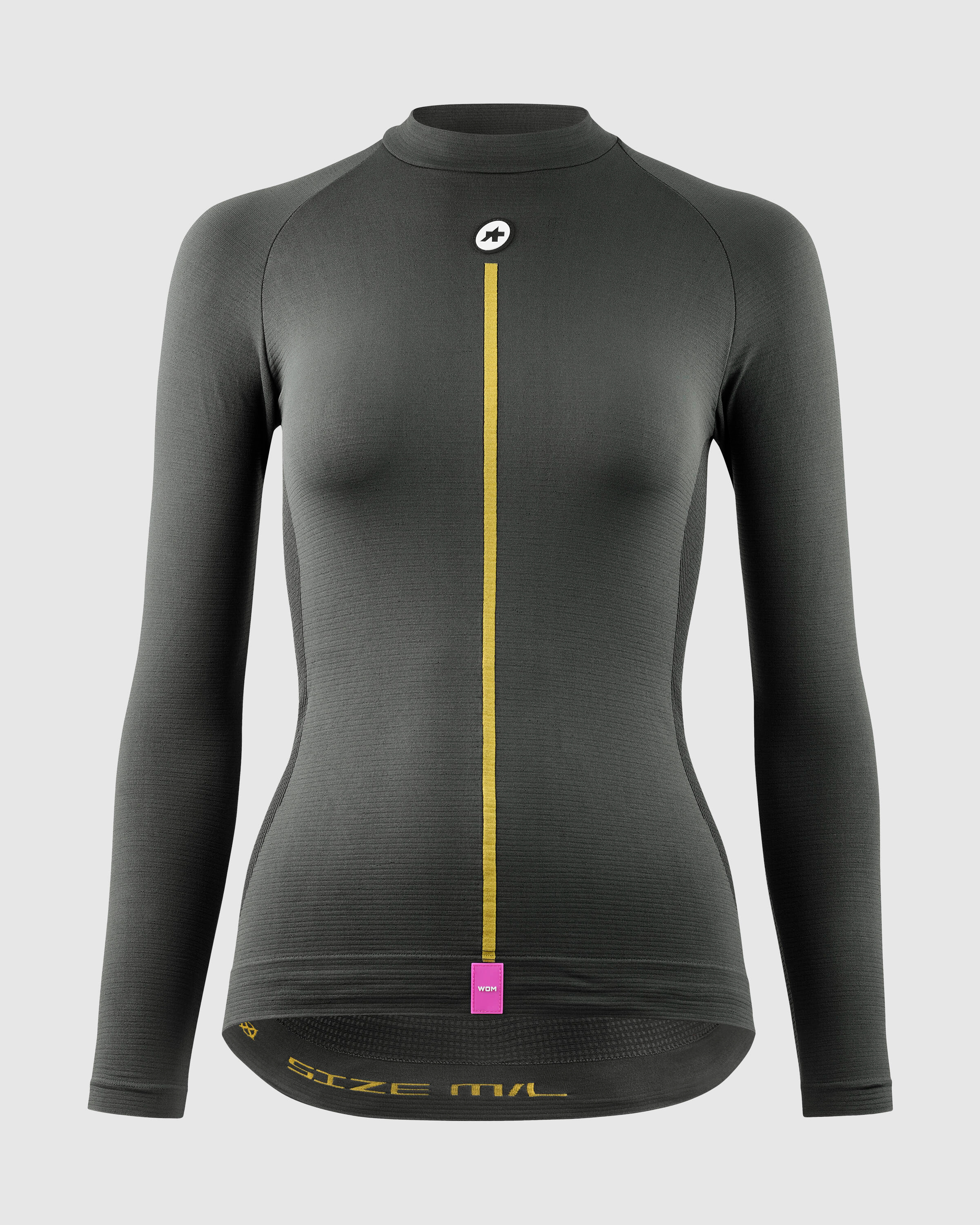 Women's Spring Fall LS Skin Layer P1, Anthracite Grey Women's Spring Fall LS Skin Layer P1, Anthracite Grey