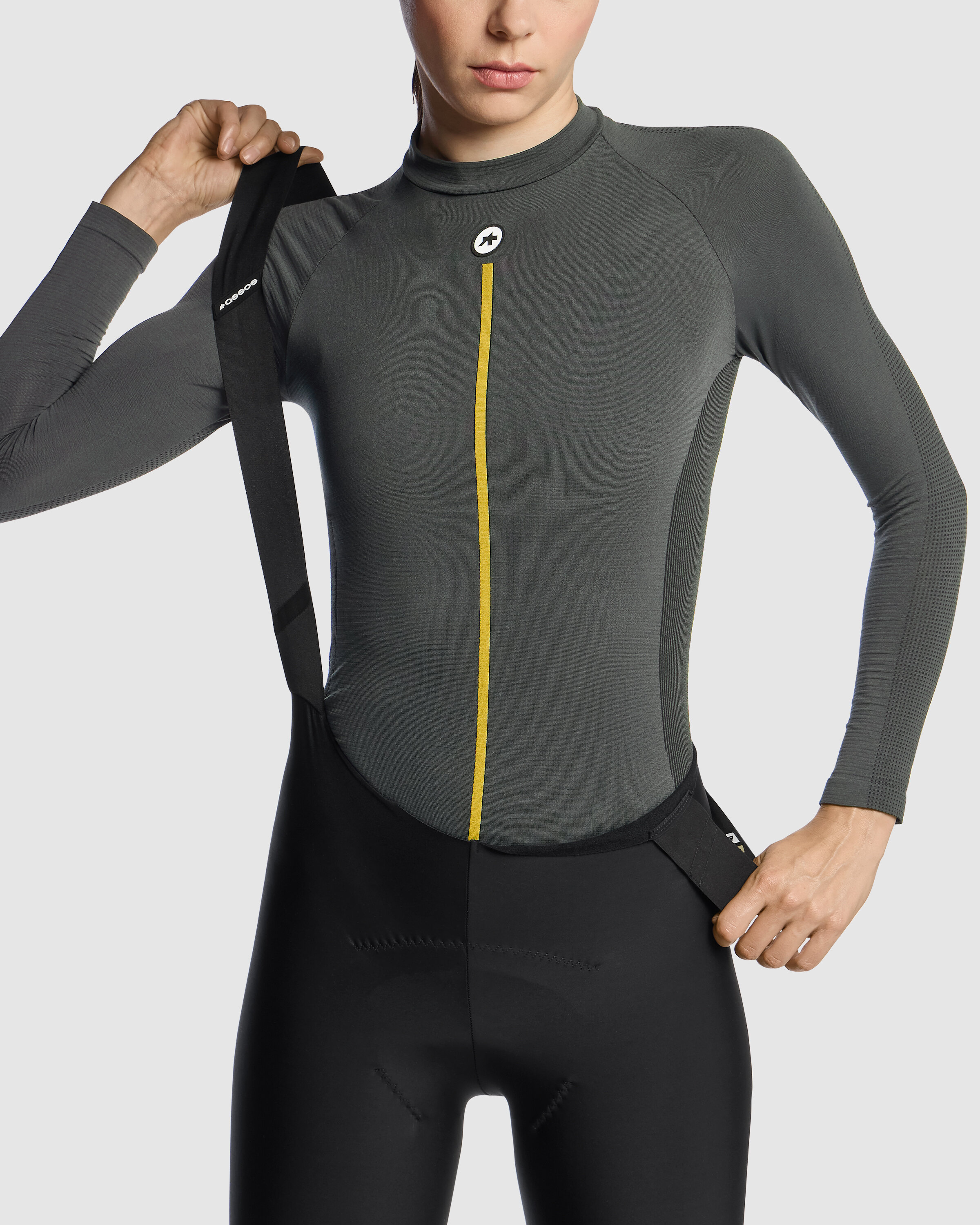 Women's Spring Fall LS Skin Layer P1, Anthracite Grey » ASSOS Of