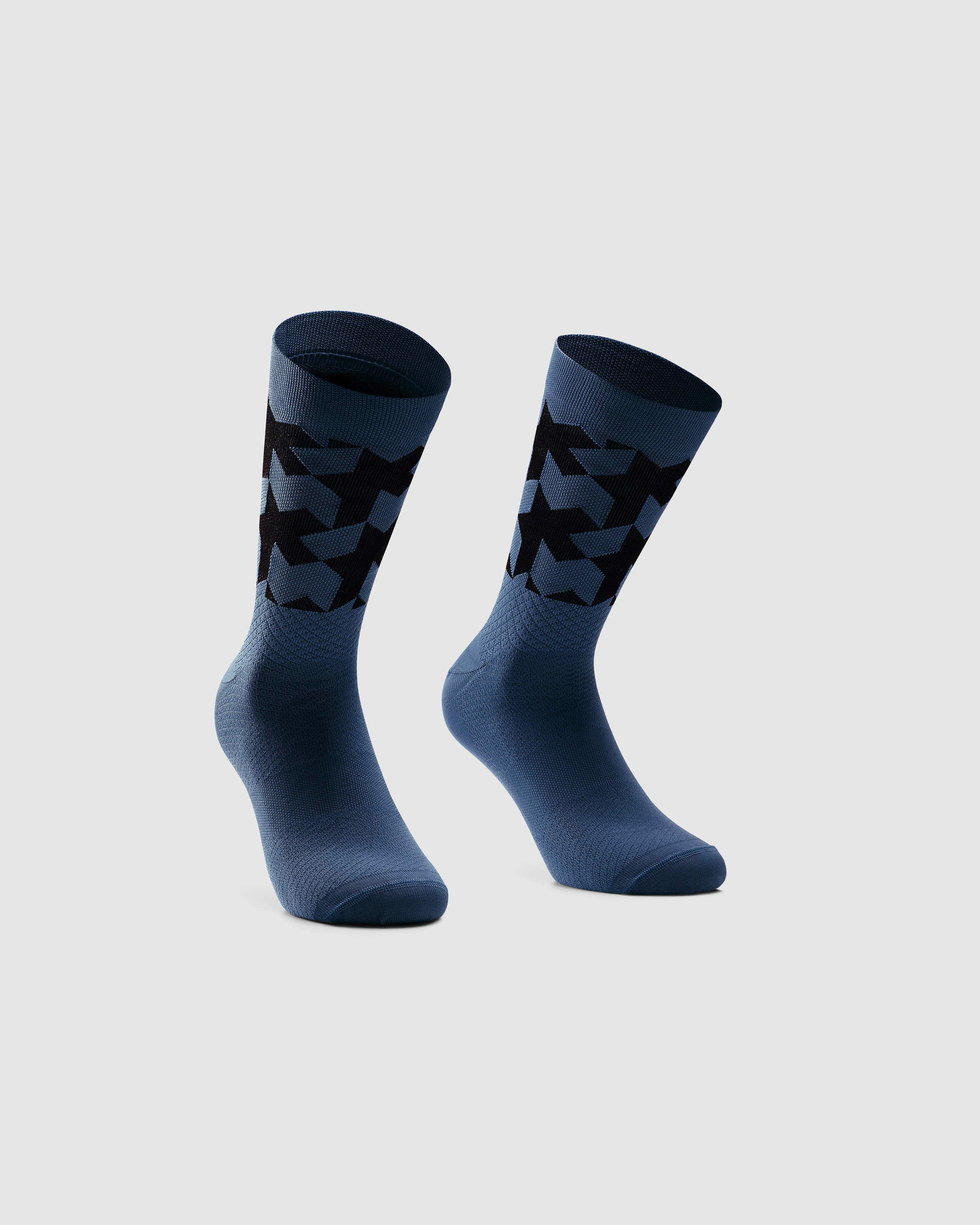 Monogram Socks EVO, Stone Blue » ASSOS Of Switzerland