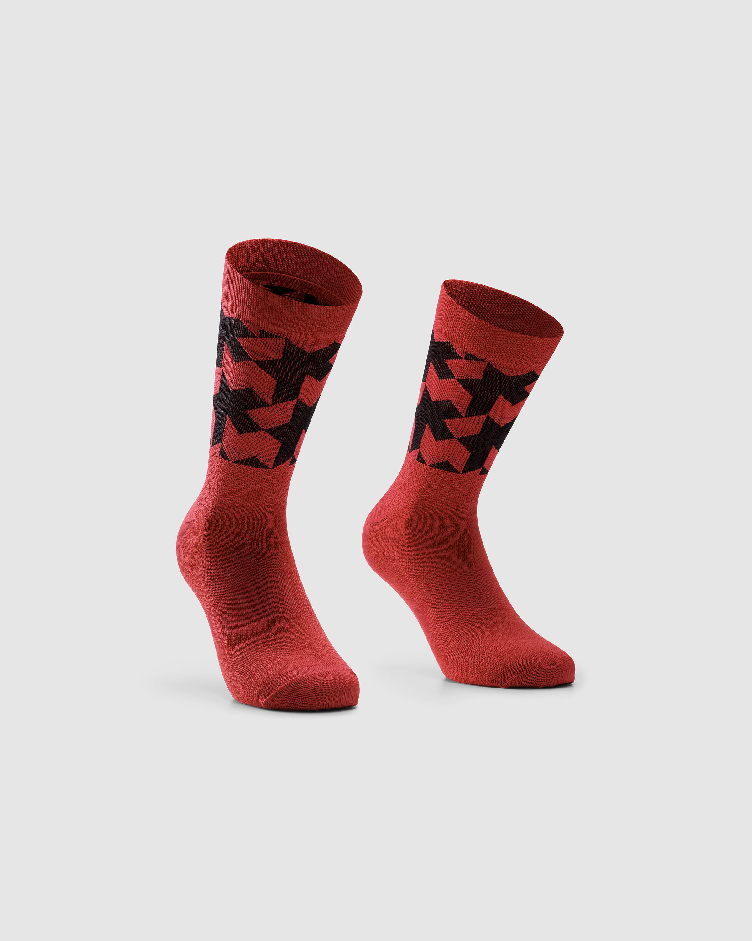 Monogram Socks EVO, vignacciaRed » ASSOS Of Switzerland