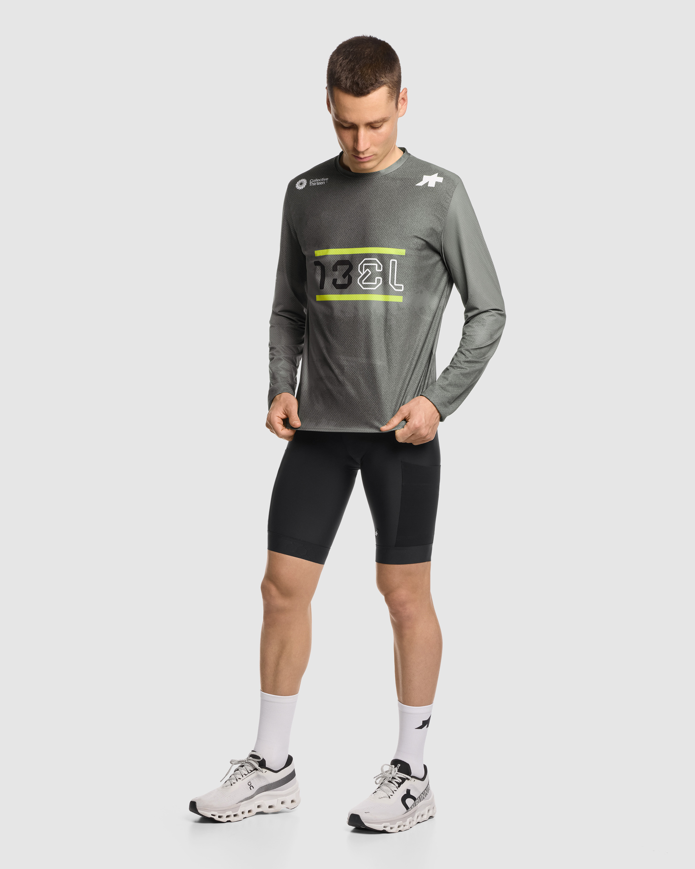 TACTICA Collective 13 LS Jersey S11, Collective Green » ASSOS Of