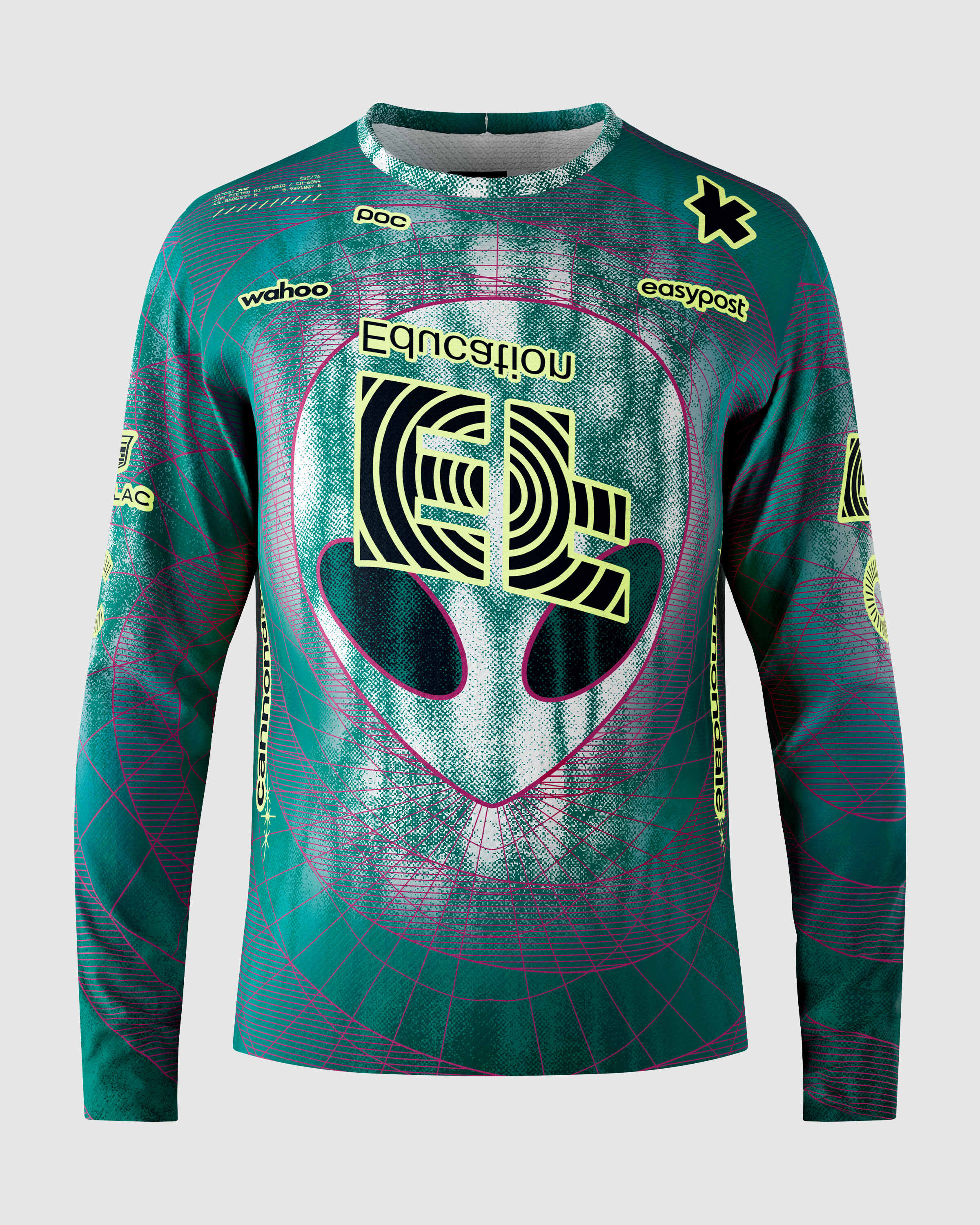 ASSOS TACTICA LS Shirt S11 EF - SPOOKY EDITION, Spooky Blue